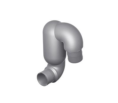 VETUS gooseneck type LT, inlet/outlet 65mm thumbnail 1