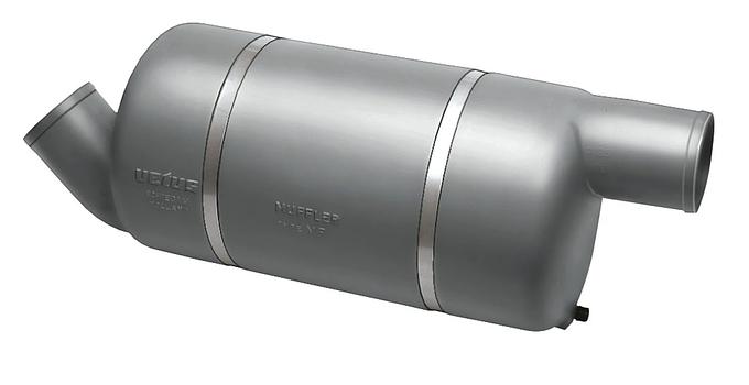 VETUS muffler type MF, 100mm, for high-performance craft