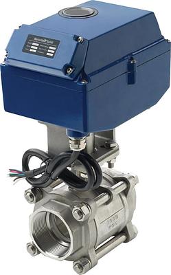 VETUS motorized ball valve, 2" internal thread, 24V thumbnail 1