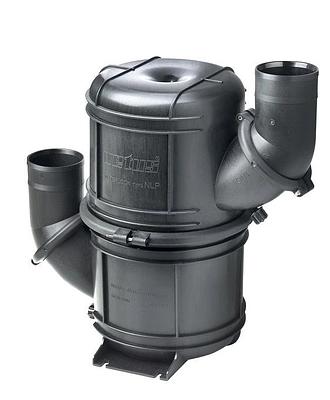 NAVIDURIN® HD waterlock / muffler type NLP, 45mm, 4.5 litres, black thumbnail 1
