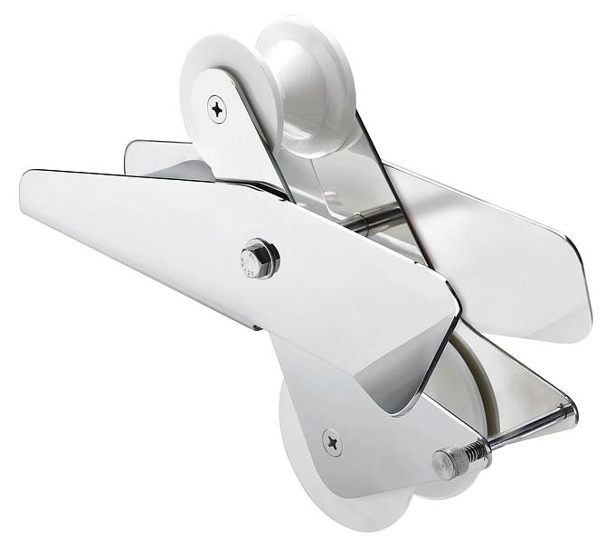 MAXWELL bow roller hinged size 1, anchor rodes up to 8 mm chain