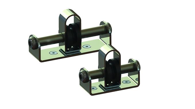Roller Intermediate 130mm wide 6-8mm Chain