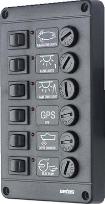 Switch panel type P6, 24V thumbnail 1