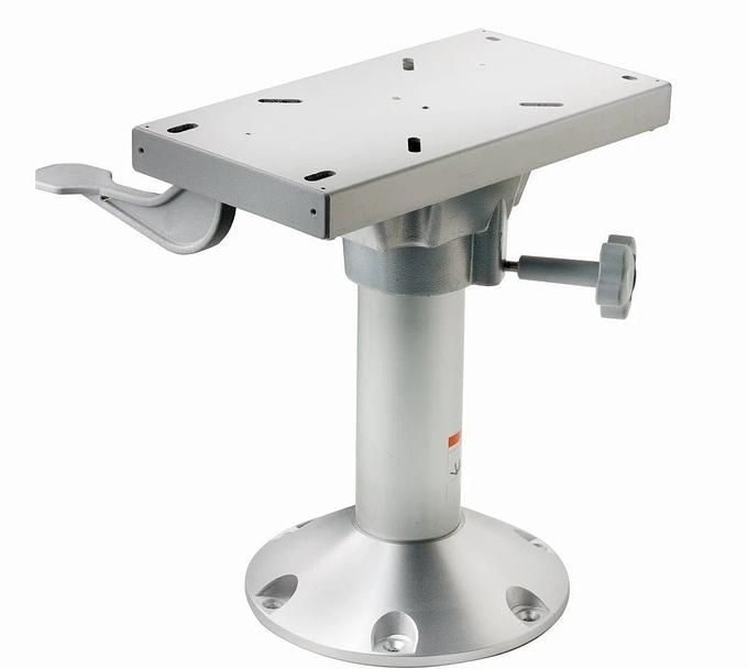 Pedestal with slide