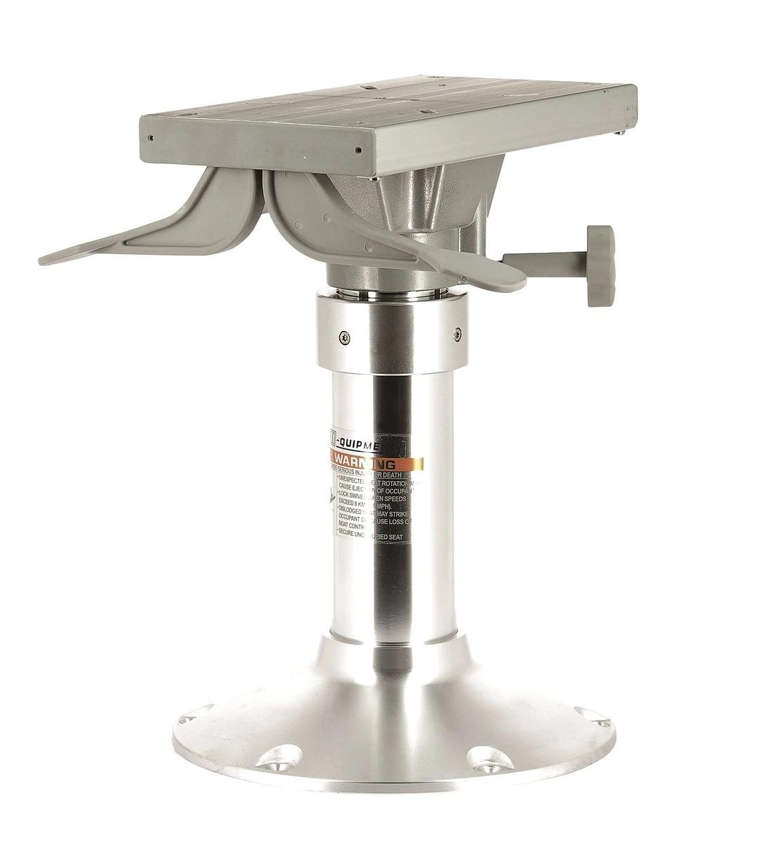 Pedestal gas rise