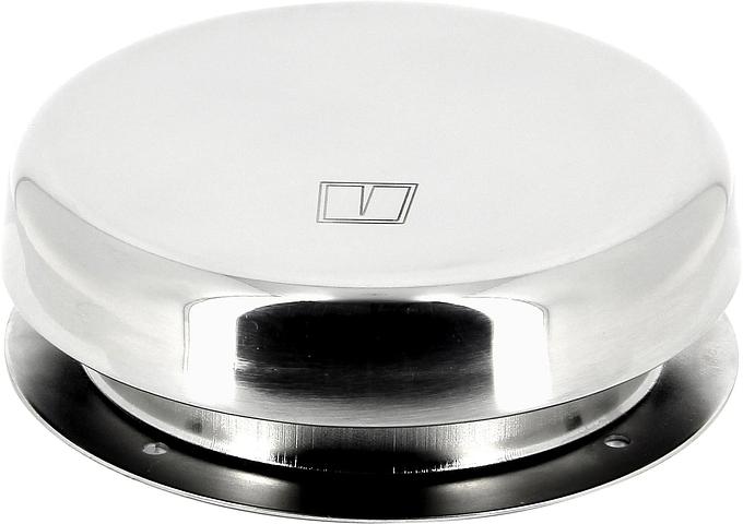 VETUS mushroom ventilator PORTOS1, SS, incl. plastic trim ring